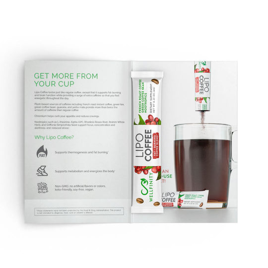 Muestra de café de lipo